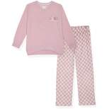 Sleep On It Girls 2-Piece Fleece Pajama Set - Love Flare