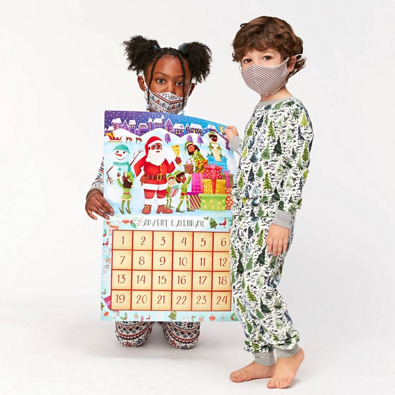 Upbounders Children&#39;s Advent Sticker Calendar with Santa, 2 of 5