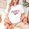 Christmas Crew Cursive - Women's Short Sleeve Graphic T-Shirt - 3 of 4