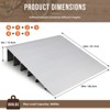 COZONY Aluminum Curb Ramp for Doorways, Self Supporting 800 Lbs Capacity Adjustable Ramp for Garage Sidewalk Scooter - 2 of 4