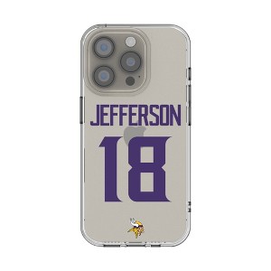 NFL Minnesota Vikings Players Game Tactic Clear Cell Phone Case for Apple iPhone - 1 of 4