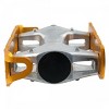 Origin8 Pro Lite Track Platform Pedals 9/16" Chromoly Axle Alloy Body Ano-Gold - 4 of 4