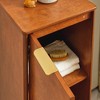 Modern Bathroom Floor Cabinet &Linen cabinet with Adjustable Shelves - 3 of 4