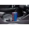 100 North 20 Ounce Stainless Steel On the Go Travel Tumbler With Push Top Lid, American Flag Veteran Blue - 3 of 4