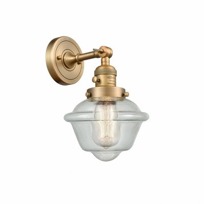 Oxford - 1 Light Wall Sconce In Traditional Style-12 Inches Tall and 7.5 Inches Wide