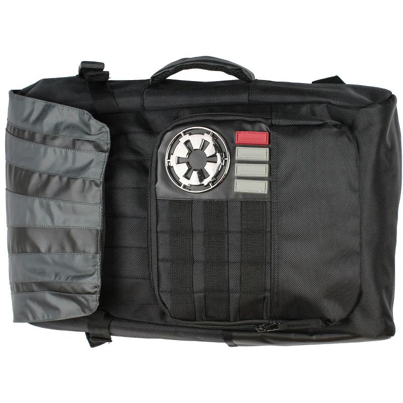 Star Wars Darth Vader Costume School Bag Padded Sleeve Tech Laptop Backpack Black, 2 of 8