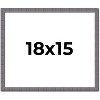 PosterPalooza | Textured Grey Picture Frame - UV Acrylic, Backing Board, Hanging Hardware Included - 2 of 4