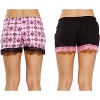 Just Love Women’s Pajama Shorts – Soft Cotton Lounge Sleep Shorts with Drawstring Waist - 3 of 3