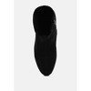 Chena Rhinestones Embellished Block Heel Boots - 4 of 4