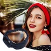 Unique Bargains Women's Stripes Elastic Cross Headwrap 1 Pc - 2 of 4