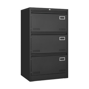 VASIP Lateral File Cabinet 3 Drawer,Filing Cabinets with Lock, Locking Metal File Cabinets Office Cabinet for Home Office/Legal/A4 - 1 of 4