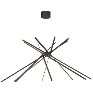 ET2 Lighting Alumilux Aster 8 - Light Pendant in  Black - 1 of 4