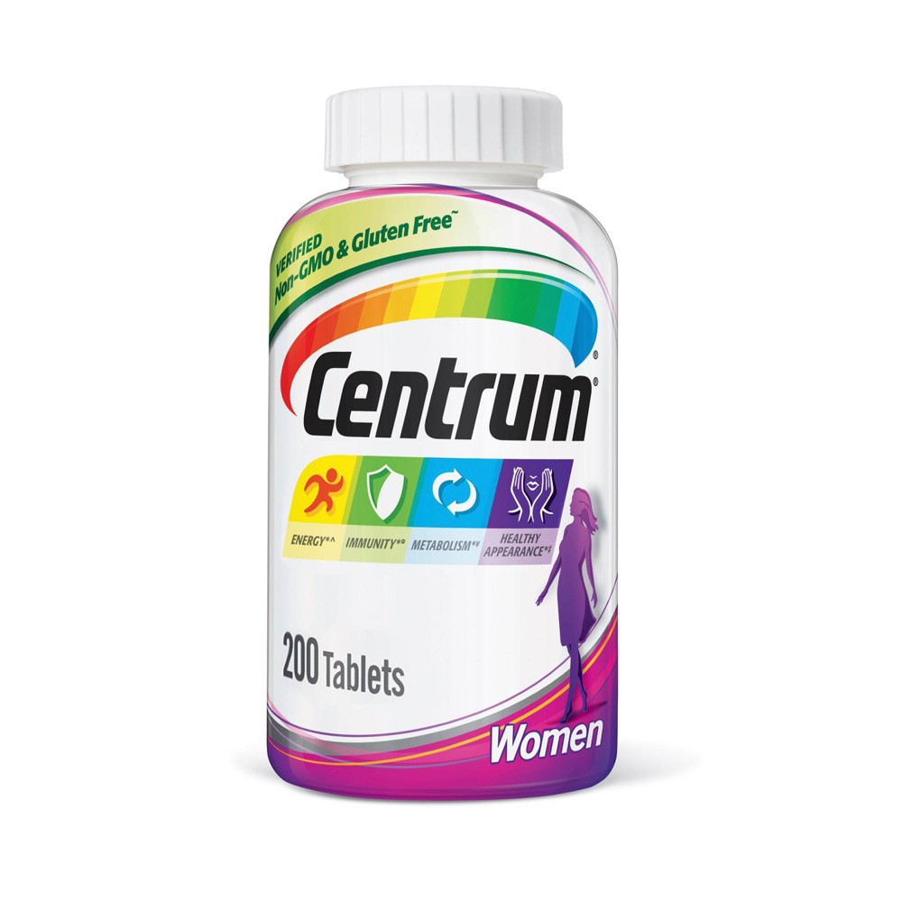 UPC 300054755704 product image for Centrum Women Multivitamin/Multimineral Dietary Supplement Tablets - 200ct | upcitemdb.com