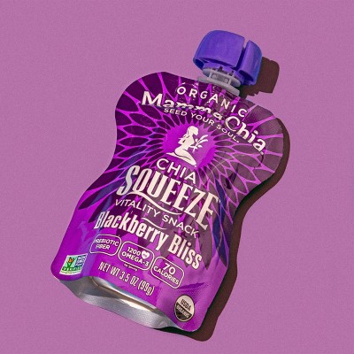 Mamma Chia Squeezers Blackberry - 3.5oz