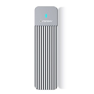 SANOXY USB 3.2 Gen 2 (10Gbps) M.2 NVMe/SATA SSD Enclosure – High-Speed, Tool-Free, Aluminum Alloy, Up to 4TB - 1 of 4