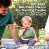 3-Pack Prep Baby Spoons, Silicone Baby Utensils for Self Feeding 6-24 Months, All Stages Baby Feeding Set, BLW Toddler Spoons - 4 of 4