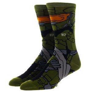 Halo Master Chief 360 casual Crew Socks for Men - 1 of 4