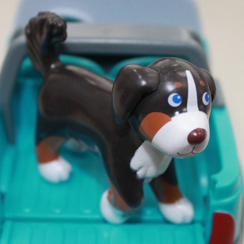 HABA Little Friends Dog Leika - 2.5" Tall Chunky Plastic Toy Figure, 5 of 8