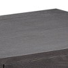 Acme Furniture Iban Accent Table Gray Oak/Chrome Finish - 3 of 4