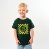 The Juniper Shop SmileyWorld Checkered Lightning Distressed Youth Short Sleeve Tee - 2 of 4