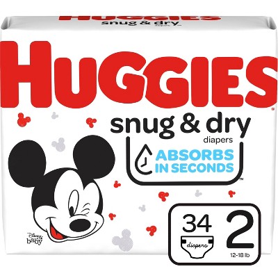 size 2 diapers huggies weight