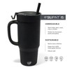 Silipint: 32oz Silicone Humbler W/ Lid & Straw, Classic Black - 2 of 4