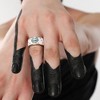 SOHI Women's Daisy White The Evil Heart Finger Ring - 4 of 4