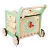 Small Foot Wooden Pastel Baby Walker and Activity Center - image 4 of 4