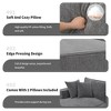 YOOCOZZ  111.5x72"  Minimalist Modular Sectional Sofa - 3 of 4