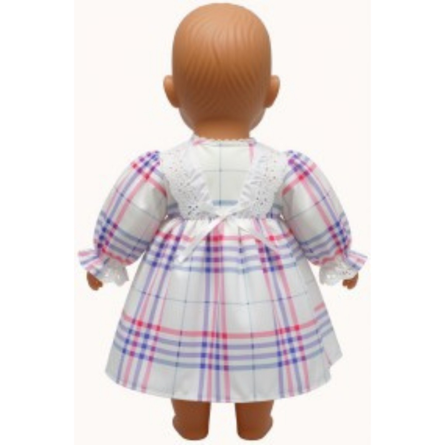 Платье Doll Clothes Superstore Pink And Purple Print Dress Dolls для малышей, цвет: Розовый — фото 4