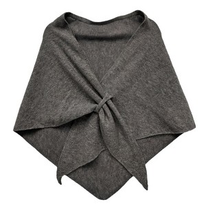 Wrapables Thick Wool Blend Triangle Winter Scarf Shawl for Women - 1 of 4
