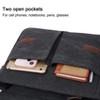 Generic Canvas Satchel Messenger Bag for Men Women, Vintage Shoulder Crossbody Bag - 3 of 4