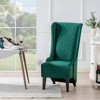 23.03" Wide Wing Back Chair - ModernLuxe - 3 of 4