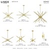 Livex Lighting Soho 10 - Light Chandelier in  Satin Brass - 2 of 4