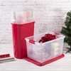 Sterilite 30 Inch Holiday Gift Wrapping Paper Storage Box with Lid - image 3 of 4