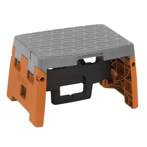 COSCO 1-Step Plastic Folding Step Stool - 1 of 4