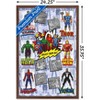Trends International Marvel Comics - Action Figures Framed Wall Poster Prints - 3 of 4
