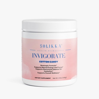 Solikka Invigorate Nootropic Hydr-8 (Cotton Candy)
