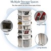 FURNIinspire Shoe Racks Rotating Shoe Rack Tower, 7 Tier Spinning Free Standing Shoe Organizer for Living Room Entryway, White, 23.6"*23.6"*72.4" - 4 of 4