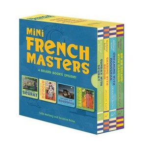 Mini French Masters Boxed Set - (Mini Masters) by  Julie Merberg & Suzanne Bober (Board Book) - 1 of 1