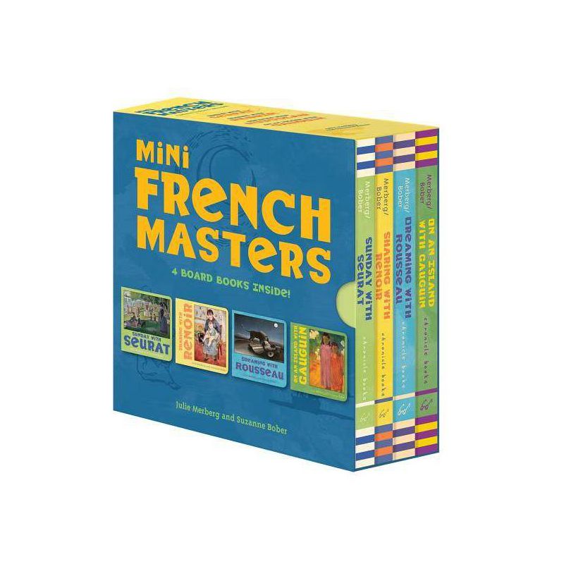 Mini French Masters Boxed Set - (Mini Masters) by  Julie Merberg & Suzanne Bober (Hardcover), 1 of 2