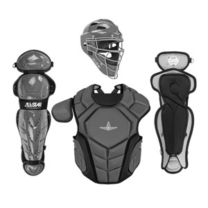 All Star Top Star NOCSAE Approved Baseball Catcher's Kit (12-16) - 1 of 1