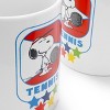 Peanuts Best In Sports 4 Piece 19 Ounce Stoneware Mug Set - 3 of 4