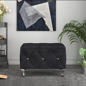 Home Design Bodhi Upholstered Flip top Storage Bench - 1 of 3