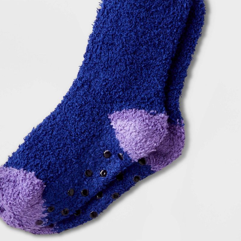 Girls&#39; Disney Princess 2pc Pajama Set with Socks - Blue, 4 of 5