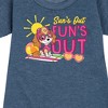 - Paw Patrol - Skye Suns Out Funs Out Graphic Short Sleeve Fleece Dress - 2 of 4