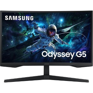 Samsung 27-Inch Odyssey G55C Series QHD 1000R Curved Gaming Monitor - 1 of 4