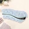 Unique Bargains Women Portable Bubble Cloud Style Makeup Bag Blue 1 Pc - image 2 of 3