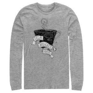 Men's Star Trek: The Next Generation Captain Picard Cup Of Tea Earl Grey HOT Long Sleeve Shirt - 1 of 4
