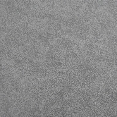 Easton Sustainably Sourced Gray Faux Leather Accent Chair